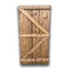 1.8m x 750mm Wooden Gate Ledged & Braced T&G With Furniture
