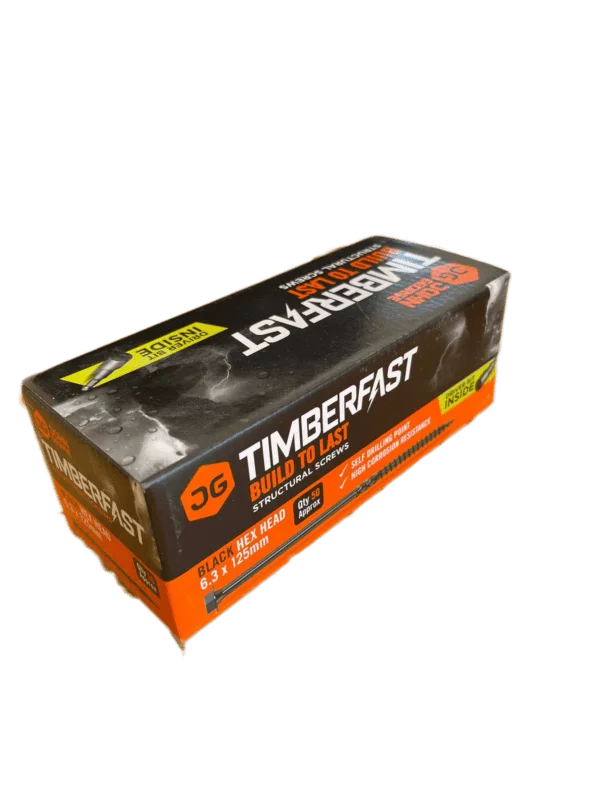 Timber Fast Structural Screws (6.3 x 125mm) Box of 50
